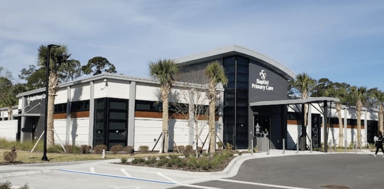 exterior of the primary care office